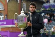Berrettini won his first ATP 500 title at the Queen's Club Championships this year